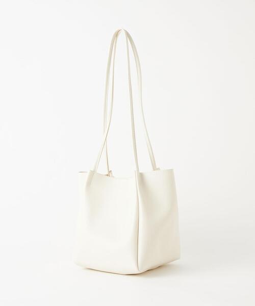 green label relaxing（グリーンレーベルリラクシング）の「LT WT ロング ショルダー バッグ（ショルダーバッグ・レディース・ベージュ/オフホワイト/シルバー/その他1/ライラック・FREE）」の13枚目の写真