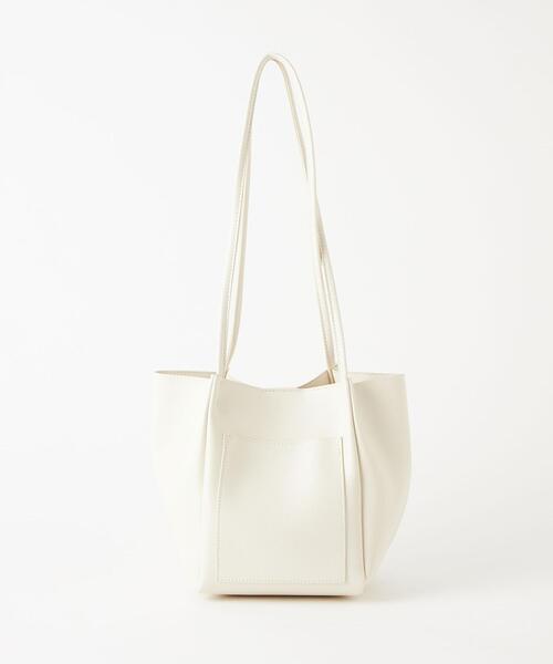 green label relaxing（グリーンレーベルリラクシング）の「LT WT ロング ショルダー バッグ（ショルダーバッグ・レディース・ベージュ/オフホワイト/シルバー/その他1/ライラック・FREE）」の16枚目の写真