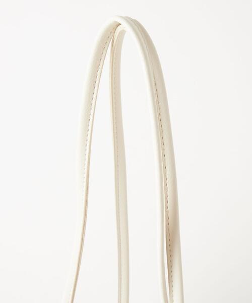 green label relaxing（グリーンレーベルリラクシング）の「LT WT ロング ショルダー バッグ（ショルダーバッグ・レディース・ベージュ/オフホワイト/シルバー/その他1/ライラック・FREE）」の8枚目の写真