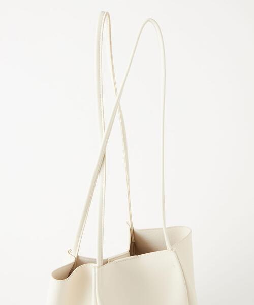 green label relaxing（グリーンレーベルリラクシング）の「LT WT ロング ショルダー バッグ（ショルダーバッグ・レディース・ベージュ/オフホワイト/シルバー/その他1/ライラック・FREE）」の15枚目の写真