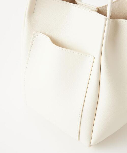 green label relaxing（グリーンレーベルリラクシング）の「LT WT ロング ショルダー バッグ（ショルダーバッグ・レディース・ベージュ/オフホワイト/シルバー/その他1/ライラック・FREE）」の12枚目の写真