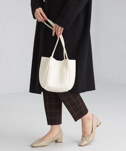 green label relaxing（グリーンレーベルリラクシング）の「LT WT ロング ショルダー バッグ（ショルダーバッグ・レディース・ベージュ/オフホワイト/シルバー/その他1/ライラック・FREE）」の18枚目の写真