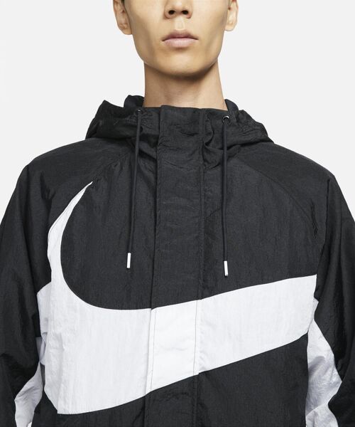 ナイキスポーツウェアスウッシュウーブンラインドジャケット/ビッグスウッシュユニセックス/NIKE