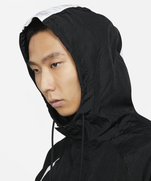 ナイキスポーツウェアスウッシュウーブンラインドジャケット/ビッグスウッシュユニセックス/NIKE
