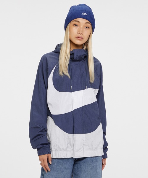 ナイキスポーツウェアスウッシュウーブンラインドジャケット/ビッグスウッシュユニセックス/NIKE