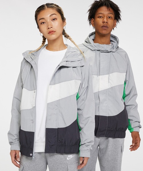 ナイキスポーツウェアスウッシュウーブンラインドジャケット/ビッグスウッシュユニセックス/NIKE
