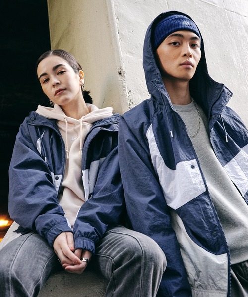ナイキスポーツウェアスウッシュウーブンラインドジャケット/ビッグスウッシュユニセックス/NIKE