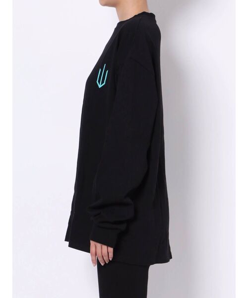 AB6IX エービーシックス Tシャツ ブラック 送料込 AB6IX】メンバーロゴロンT（Tシャツ/カットソー）｜Now me. by