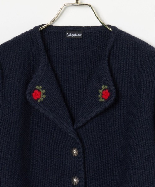 Verybrain（ベリーブレイン）の「very brain/VK-101 ｹｰﾌﾞﾙｺﾝﾋﾞCD（カーディガン/ボレロ・レディース・アイボリー/ネイビー・M）」の12枚目の写真