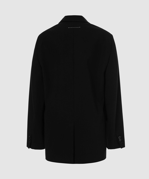 MM6 Maison Margiela（ｴﾑｴﾑｼｯｸｽ ﾒｿﾞﾝ ﾏﾙｼﾞｪﾗ）の「JACKET（テーラードジャケット・レディース・ブラック・36/38）」の2枚目の写真