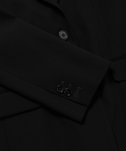 MM6 Maison Margiela（ｴﾑｴﾑｼｯｸｽ ﾒｿﾞﾝ ﾏﾙｼﾞｪﾗ）の「JACKET（テーラードジャケット・レディース・ブラック・36/38）」の3枚目の写真