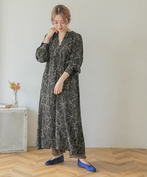 ITEMS URBANRESEARCH | 花柄プリントワンピース(ワンピース)