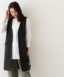 NATURAL BEAUTY BASIC | ジレ＆パンツセットアップ　ジレ/0171255811(ベスト)