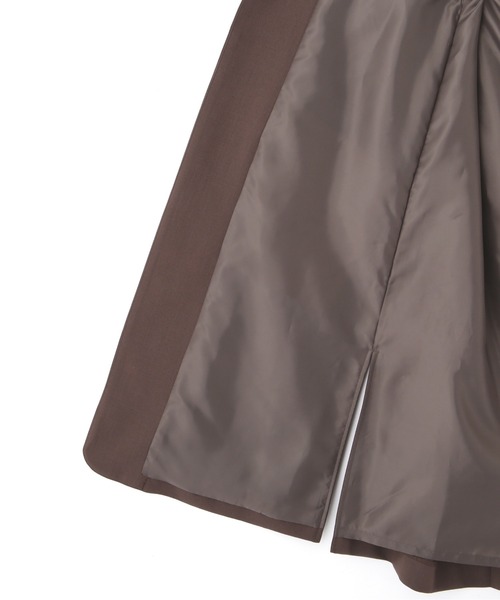 NATURAL BEAUTY BASIC（ナチュラルビューティーベーシック）の「ジレ＆パンツセットアップ　ジレ/0171255811（ベスト・レディース・チャコールグレー/ブラウン・MEDIUM）」の19枚目の写真