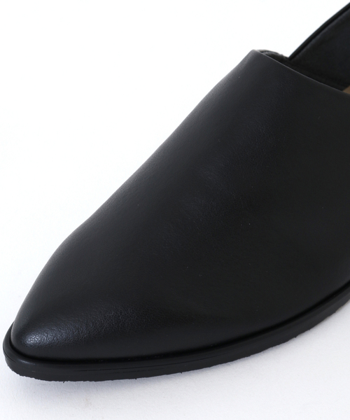 mie scarpe(ミエスカルペ)の「バブーシュパンプス(バレエシューズ・レディース・ブラック・24.5cm/24.0cm/23.5cm)」の6枚目の写真