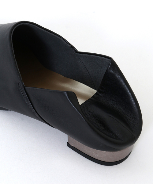 mie scarpe(ミエスカルペ)の「バブーシュパンプス(バレエシューズ・レディース・ブラック・24.5cm/24.0cm/23.5cm)」の8枚目の写真