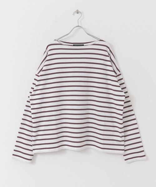 URBAN RESEARCH（アーバンリサーチ）の「バスクボーダーカットソー（Tシャツ/カットソー・レディース・レッド系その他/グレー系その他・FREE）」の16枚目の写真