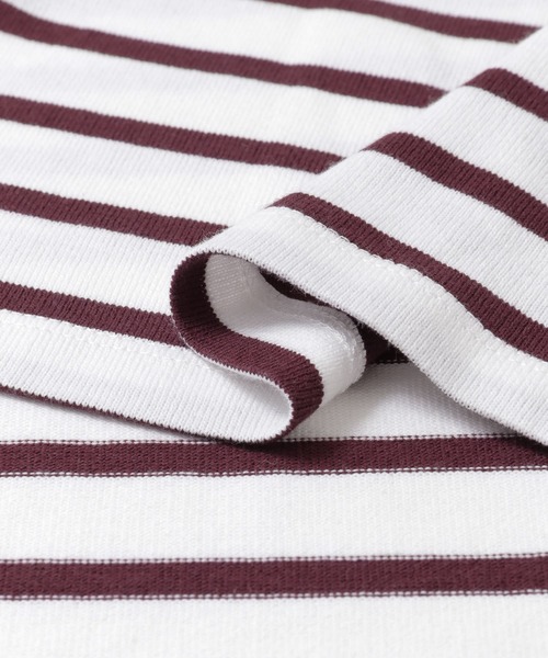 URBAN RESEARCH（アーバンリサーチ）の「バスクボーダーカットソー（Tシャツ/カットソー・レディース・レッド系その他/グレー系その他・FREE）」の19枚目の写真