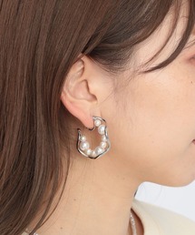 Heather | パールフープイヤー 227724(ピアス（両耳用）)