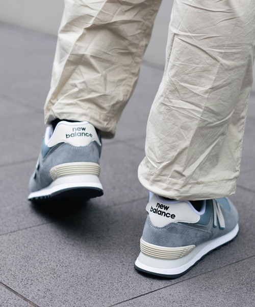 NEW BALANCE（ニューバランス）の「NB ML574BA2/ML574BD2/ML574BH2（スニーカー・メンズ・ホワイト/グレー/ネイビー・27cm/27.5cm/28cm/26.5cm/26cm）」の4枚目の写真