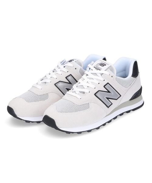 NEW BALANCE（ニューバランス）の「NB ML574BA2/ML574BD2/ML574BH2（スニーカー・メンズ・ホワイト/グレー/ネイビー・27cm/27.5cm/28cm/26.5cm/26cm）」の6枚目の写真
