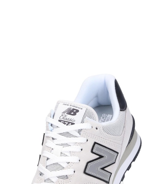 NEW BALANCE（ニューバランス）の「NB ML574BA2/ML574BD2/ML574BH2（スニーカー・メンズ・ホワイト/グレー/ネイビー・27cm/27.5cm/28cm/26.5cm/26cm）」の11枚目の写真