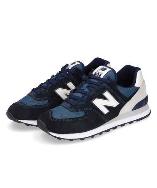 NEW BALANCE（ニューバランス）の「NB ML574BA2/ML574BD2/ML574BH2（スニーカー・メンズ・ホワイト/グレー/ネイビー・27cm/27.5cm/28cm/26.5cm/26cm）」の12枚目の写真