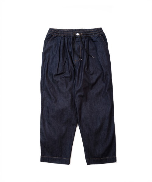 68&brothers(シックスティエイトアンドブラザーズ)の「2Tuck Easy Pants(その他パンツ・メンズ・ブラック/ブルー系その他/インディゴブルー/チャコールグレー/カーキブラウン・MEDIUM/LARGE/SMALL/X-LARGE)」の4枚目の写真
