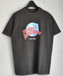 【ヴィンテージ古着】90's PLANET HOLLYWOOD/プラネットハリウッド ロゴ プリントTシャツ