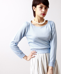 WEGO | WEGO/スクエアネックニット(ニット/セーター)