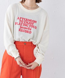 CIAOPANIC TYPY | ビッグワッフルプリントTee(Tシャツ/カットソー)