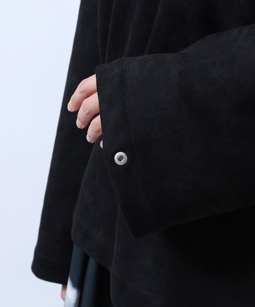 HARE（ハレ）の「ヌバックライクフードパーカー(HARE)（パーカー・レディース・ブラック/ベージュ・FREE）」の21枚目の写真