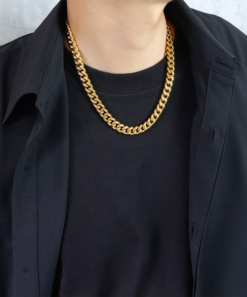 SBG（エスビー）の「SBG 喜平チェーンネックレス（ネックレス・メンズ・シルバー/ゴールド/シルバー系その他/ゴールド系その他・50cm/60cm）」の4枚目の写真