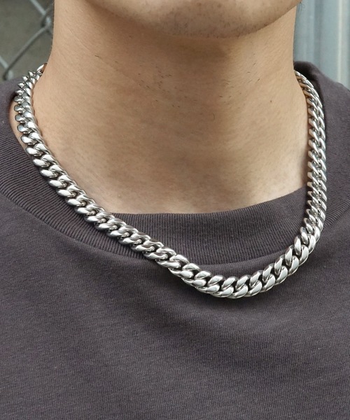 SBG（エスビー）の「SBG 喜平チェーンネックレス（ネックレス・メンズ・シルバー/ゴールド/シルバー系その他/ゴールド系その他・50cm/60cm）」の8枚目の写真