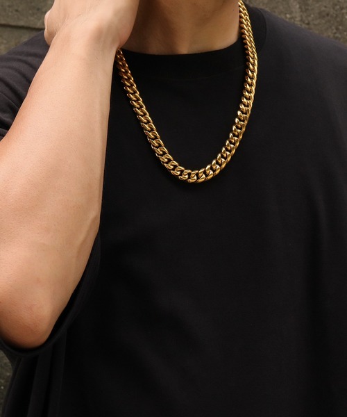 SBG（エスビー）の「SBG 喜平チェーンネックレス（ネックレス・メンズ・シルバー/ゴールド/シルバー系その他/ゴールド系その他・50cm/60cm）」の11枚目の写真