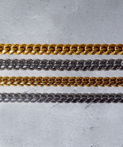 SBG（エスビー）の「SBG 喜平チェーンネックレス（ネックレス・メンズ・シルバー/ゴールド/シルバー系その他/ゴールド系その他・50cm/60cm）」の13枚目の写真