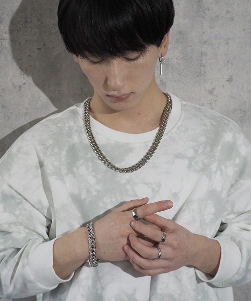 SBG（エスビー）の「SBG 喜平チェーンネックレス（ネックレス・メンズ・シルバー/ゴールド/シルバー系その他/ゴールド系その他・50cm/60cm）」の10枚目の写真