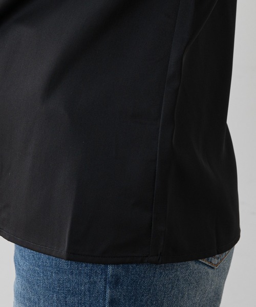 natural couture（ナチュラルクチュール）の「パールカラークラシカルブラウス（シャツ/ブラウス・レディース・ブラック/オフホワイト・FREE）」の11枚目の写真