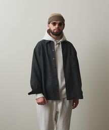 Steven Alan | ＜Steven Alan＞ W/NYLN TRIPLE-STICH CAMP COLLAR SHIRT/シャツ(シャツ/ブラウス)