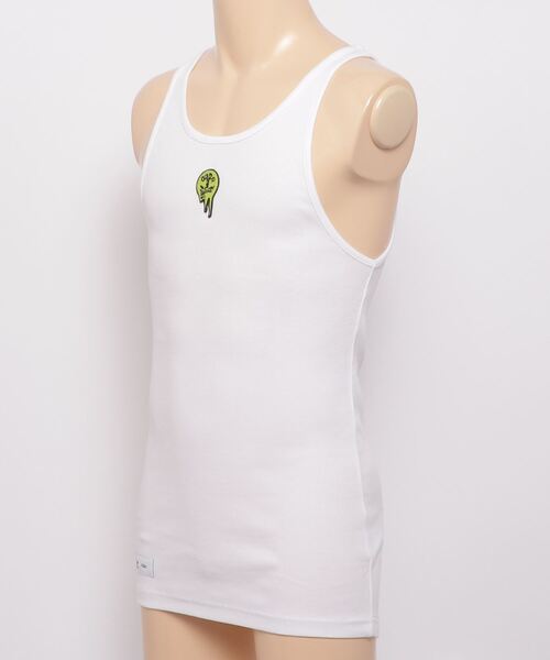 adidas Originals（アディダスオリジナルス）の「032C TANK TOP GL7344（タンクトップ・メンズ・ホワイト・SMALL/MEDIUM）」の3枚目の写真