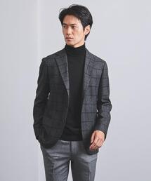 UNITED ARROWS | ＜UNITED ARROWS＞ グレー ウィンドウペイン シングル 3ボタン ジャケット    C-MODEL(テーラードジャケット)