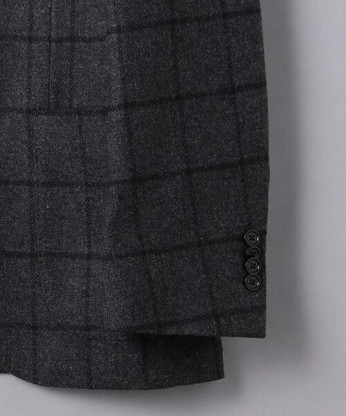 UNITED ARROWS（ユナイテッドアローズ）の「＜UNITED ARROWS＞ グレー ウィンドウペイン シングル 3ボタン ジャケット    C-MODEL（テーラードジャケット・メンズ・ダークグレー・54/46/50/42/44/52/48）」の18枚目の写真