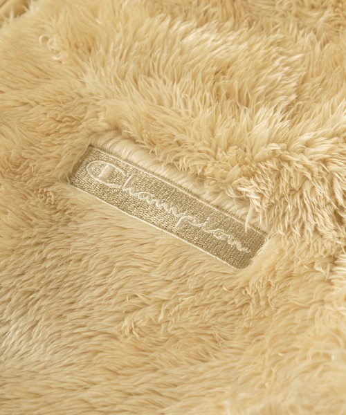 Champion（チャンピオン）の「【Champion/チャンピオン】シェルパフリース スタンドジップアップジャケット/消臭/抗菌/防臭（ブルゾン・メンズ・ベージュ/オリーブ/ブラック・M/XL/L）」の7枚目の写真