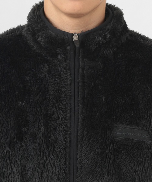 Champion（チャンピオン）の「【Champion/チャンピオン】シェルパフリース スタンドジップアップジャケット/消臭/抗菌/防臭（ブルゾン・メンズ・ベージュ/オリーブ/ブラック・M/XL/L）」の16枚目の写真