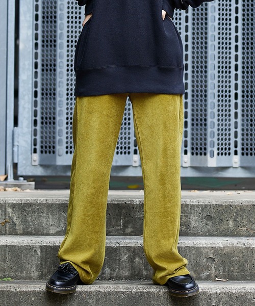 X-girl(エックスガール)の「EASY WIDE PANTS(その他パンツ・レディース・ピンク/グリーン/ブラック・XS/M/S)」の2枚目の写真