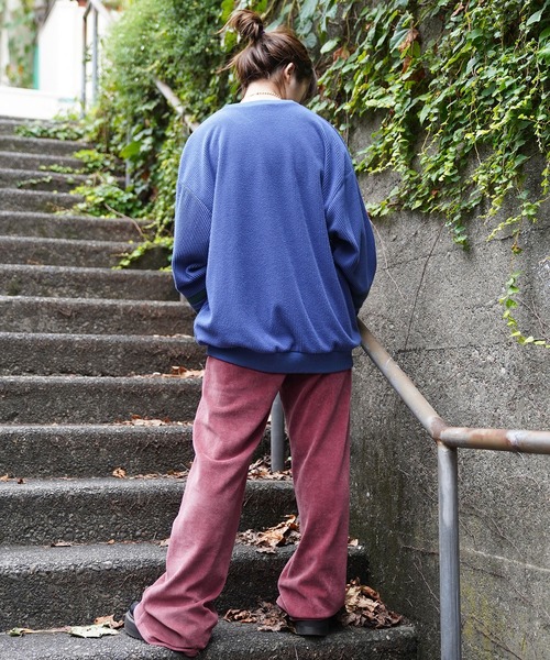 X-girl(エックスガール)の「EASY WIDE PANTS(その他パンツ・レディース・ピンク/グリーン/ブラック・XS/M/S)」の13枚目の写真