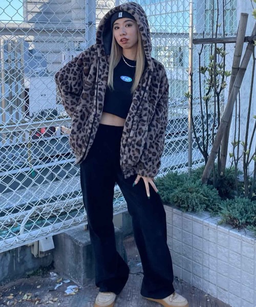 X-girl(エックスガール)の「EASY WIDE PANTS(その他パンツ・レディース・ピンク/グリーン/ブラック・XS/M/S)」の18枚目の写真