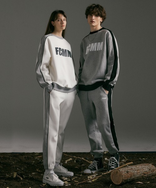 FCMM(エフシーエムエム)の「COLOR BLOCK CLASSIC SWEATPANTS/カラーブロッククラシックスウェットパンツ(スウェットパンツ・メンズ・ブラック/杢グレー/ホワイト・LARGE/MEDIUM)」の17枚目の写真