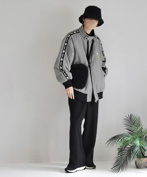 coen by Mr.SZK（コーエンバイミスタースズキ）の「ボアショルダーバッグ【coen × Mr.SZK】（セット着用可能アイテム）（ショルダーバッグ・メンズ・ブラック/オフホワイト・FREE）」の15枚目の写真