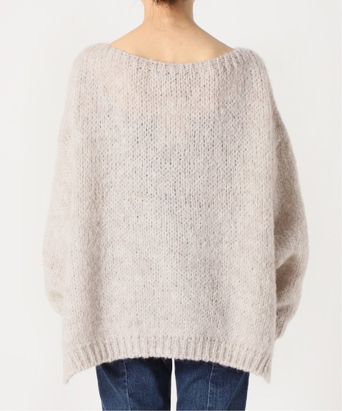 Spick & Span(スピックアンドスパン)の「【TRICOTS JEAN MARC】別注ボートネックスリットプルオーバー◆(ニット/セーター・レディース・ベージュ/パープル/グレー・FREE)」の20枚目の写真